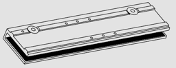 Bild von Glasklemmschuh Türschließer für TS 5000